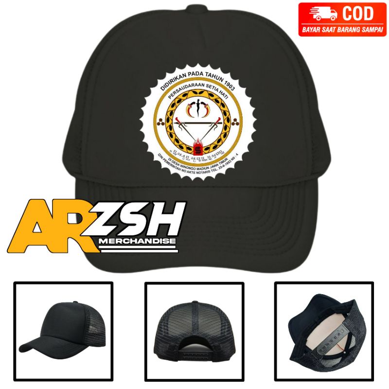 Topi PSHW Winongo Pusat - Topi Trucker PSHW Winongo Pusat Madiun