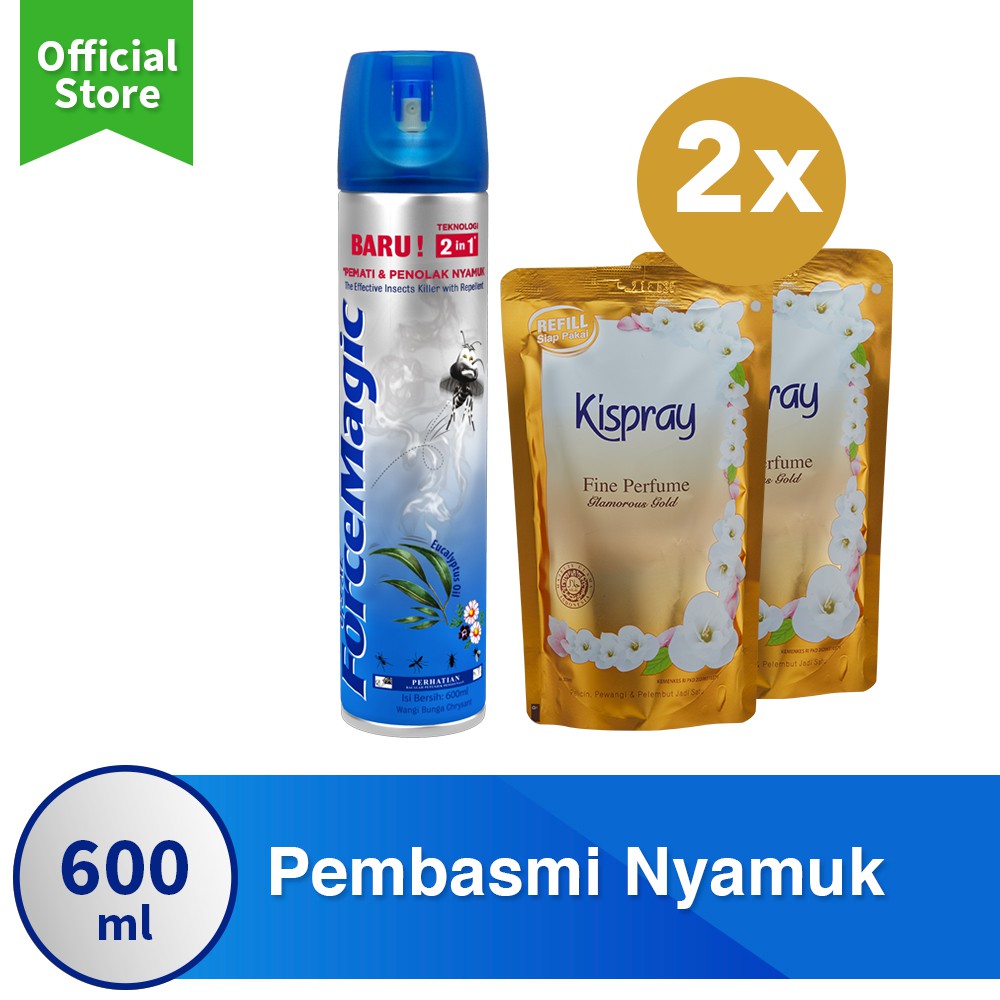 Special package buy 1 Force Magic Blue 600 ml get 2