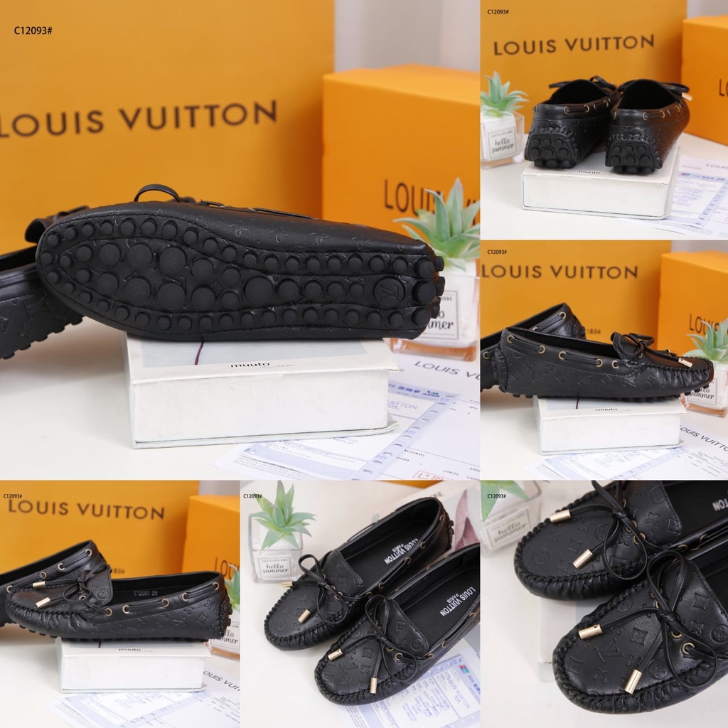 LV Louis Vuitton c12093 Gloria Flat Loafers