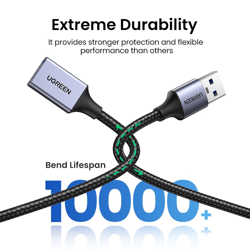 Ugreen Kabel Extension USB 3.0 Tipe A Male Ke Female