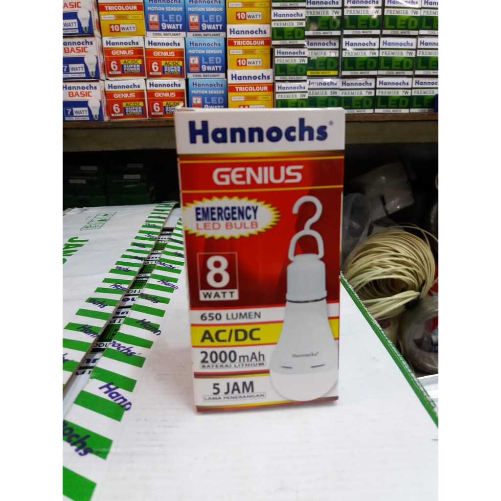 Hannochs GENIUS 8Watt Putih