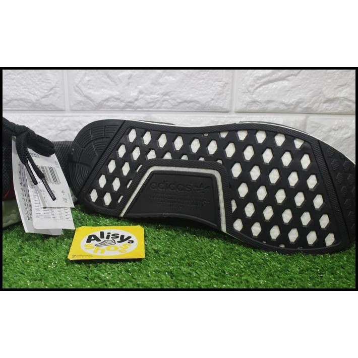 BAHAN BERKUALITAS ADIDAS NMD R1 PRIMEKNIT "TRICOLOR"