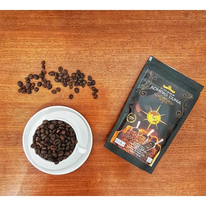 

xzyi kopi bubuk lampung merk kompas dunia premium 200gr ad6v