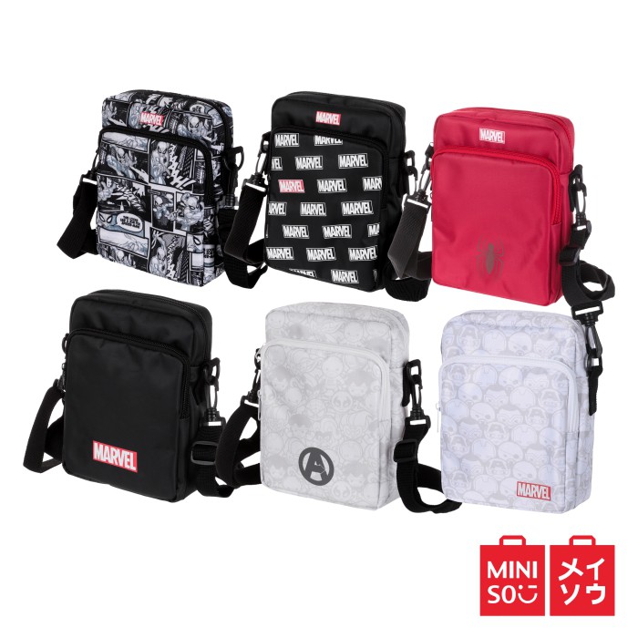  Miniso  Marvel  Tas  Selempang Crossbody Bag Fashion untuk 