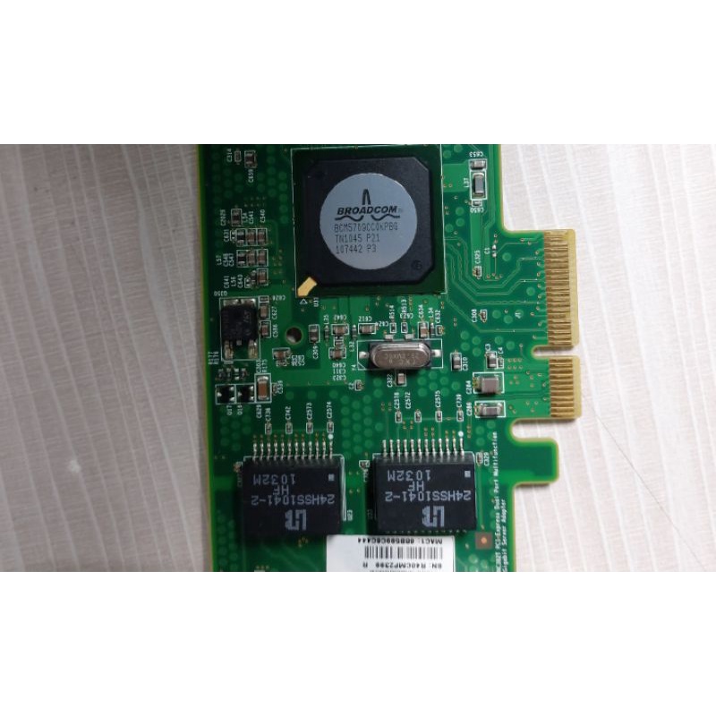 Lan Card Pci-e Broadcom Bcm5709 2Port Gigabit Server Ethernet