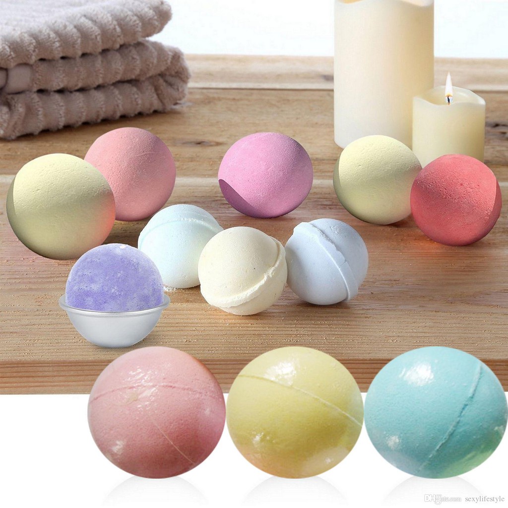 `ღ´ PHINKL `ღ´ Bath Bomb bola mandi warna busa surprise bathbomb berbusa warna