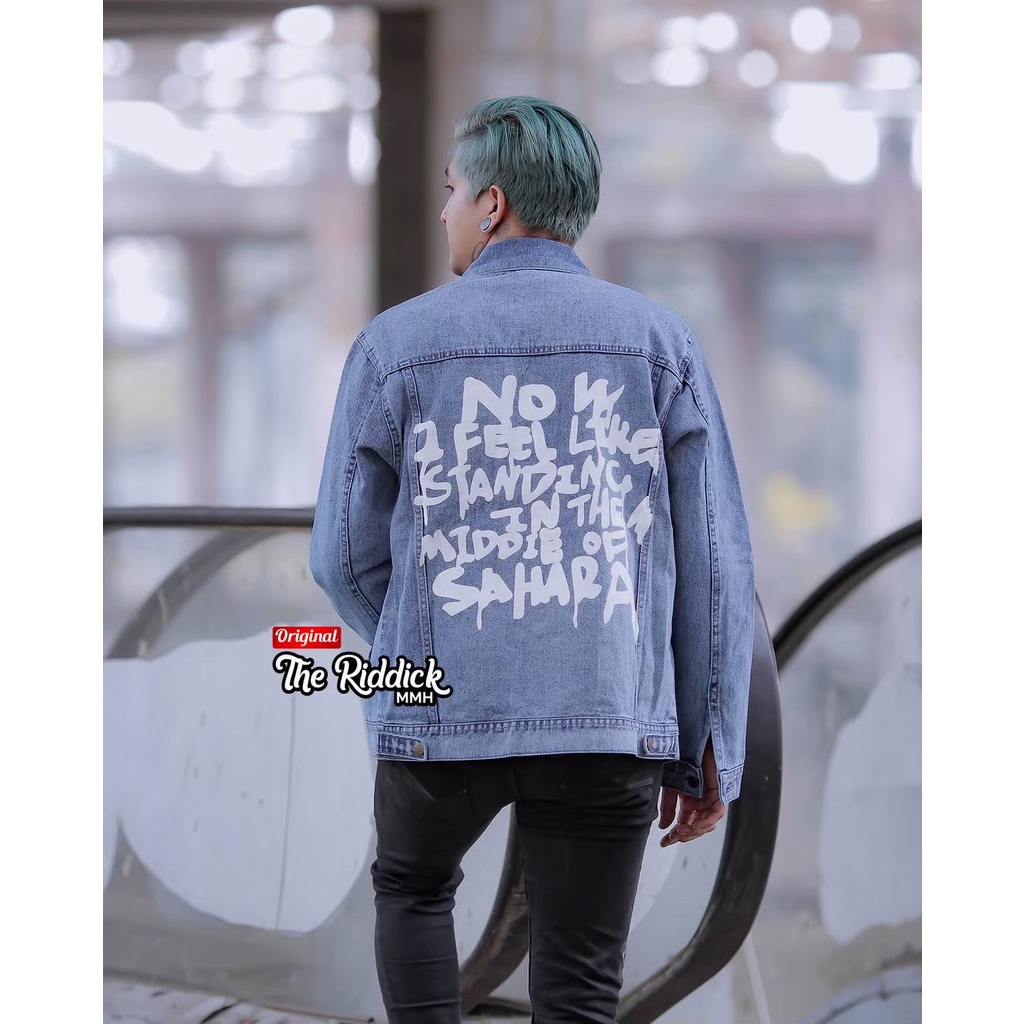 [SIAP KIRIM] ORIGINAL ROCAFELA - Jaket Jeans / Jens Sablon Sahara