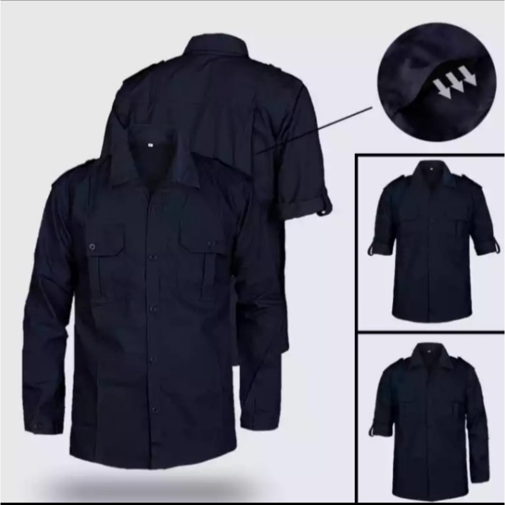 Kemeja PDL Lapangan Lengan Panjang/Baju Kerja/pakaian Outdoor/Tactical/seragam kantor/Hiking/Gunung