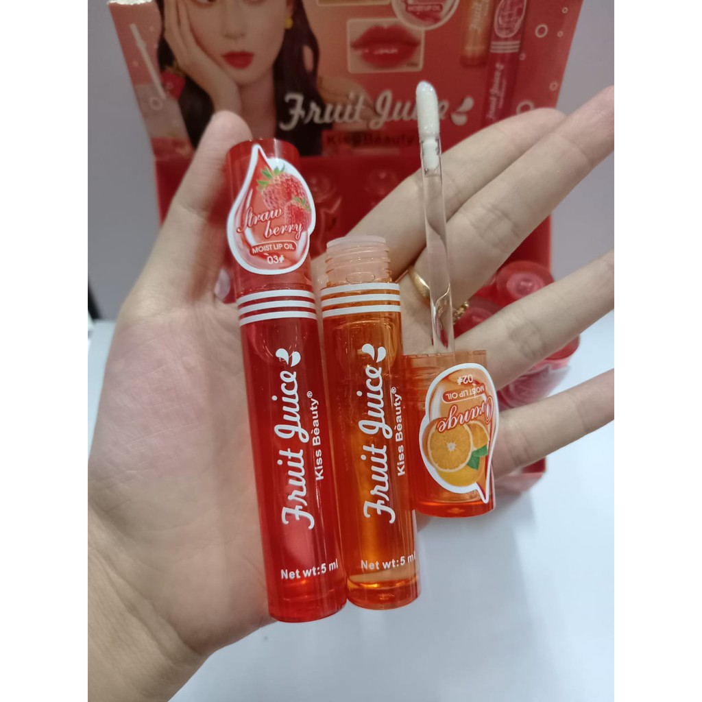 [ECER] LIP OIL MAGIC GOLD TUTUP SISIK IKAN NO.8024