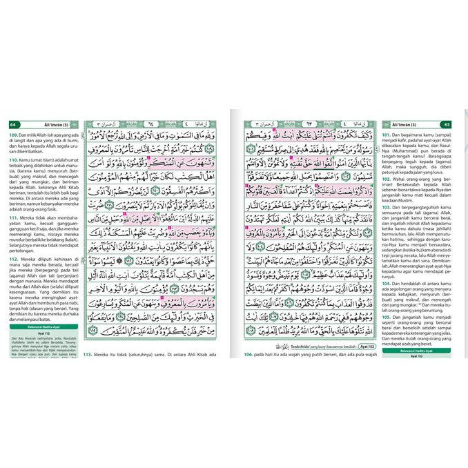 Al Quran Terjemah Waqaf Dan Ibtida A5 Suara Agung