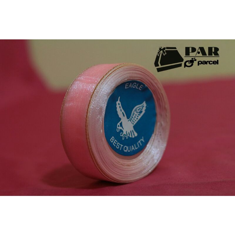 

Pita Satin hampers roll Lis emas 2,5cm hiasan Parcel