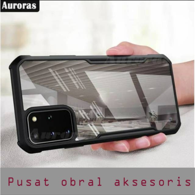 S/P- CASING Case Oppo Á92 / A52 Shockproof Transparent Hard Back Corner Soft Slim CASE SP