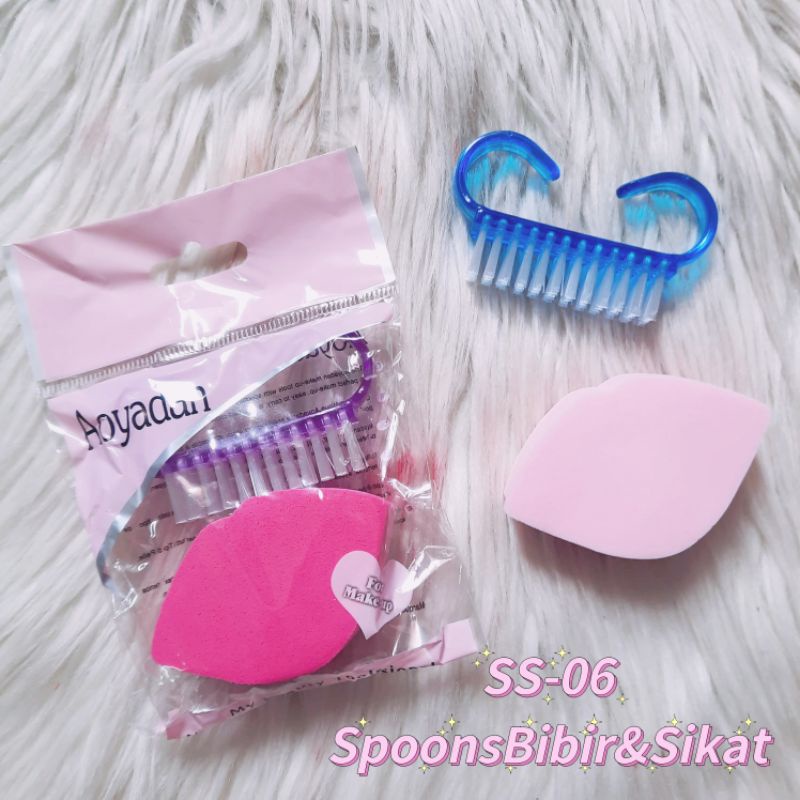 PROMO!!!SPOONS MAKEUP&amp;SIKAT MENICURE PEDICURE PERAWATAN KUKU AOYADAN