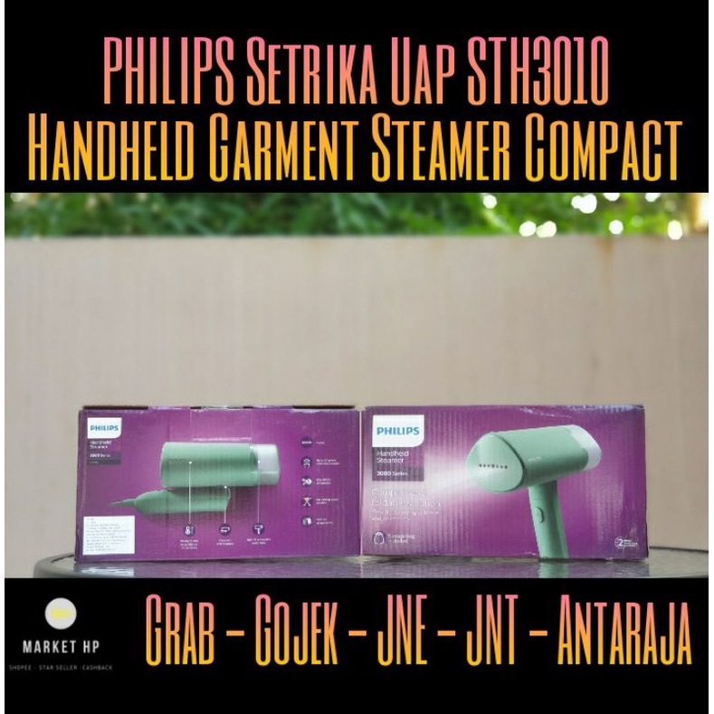 PHILIPS Setrika Uap STH3010/70 Garment Steamer Compact Garansi Resmi