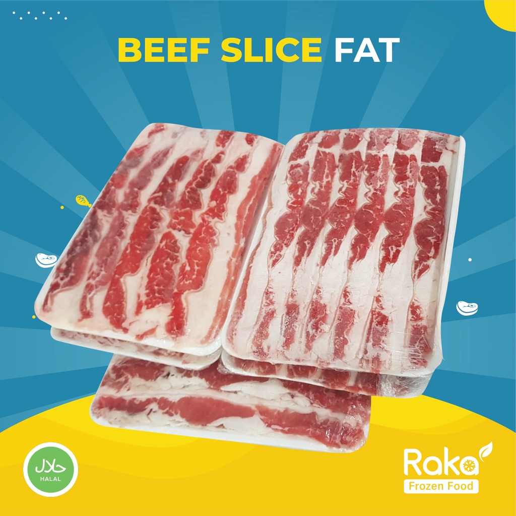 

BEEF SLICE FAT 500 GR