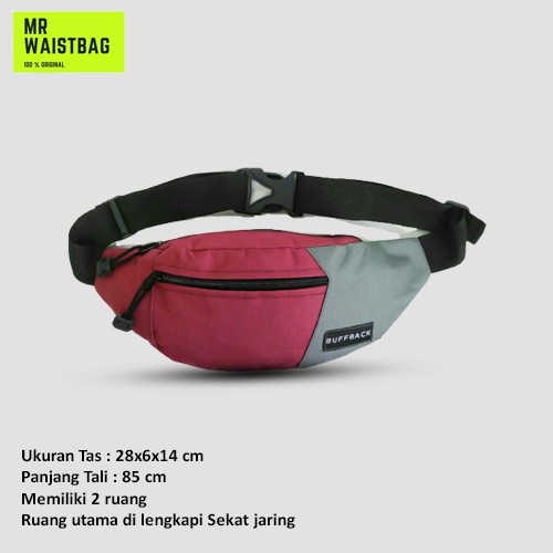 Tas Waistbag Selempang Slempang Pria Cowo Cowok Distro Kecil Mini Murah Original - Tas Slempang Mini