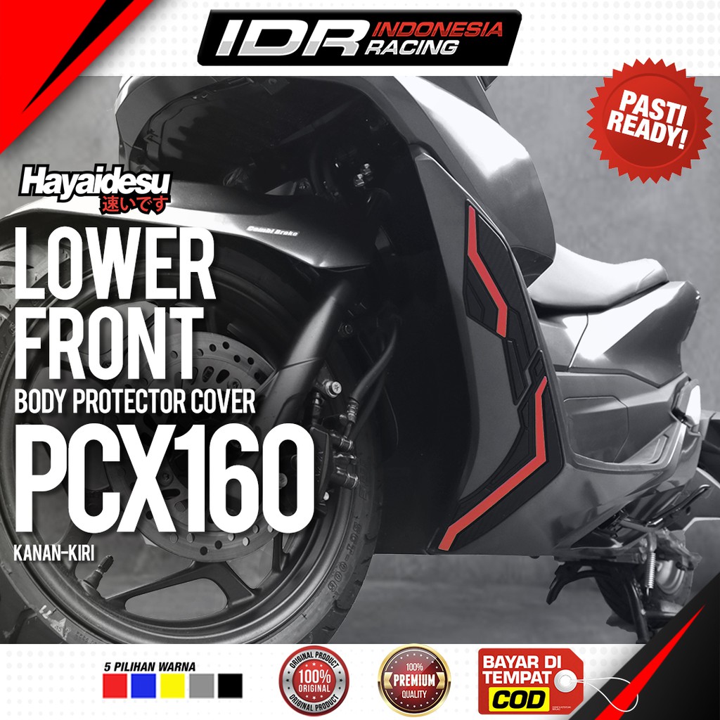 Hayaidesu PCX 160 Lower Front Cover Body Protector Aksesoris Honda