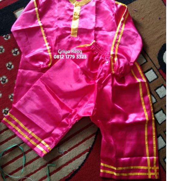 Terbaru.. kostum baju stelan jaranan senterewe kepang