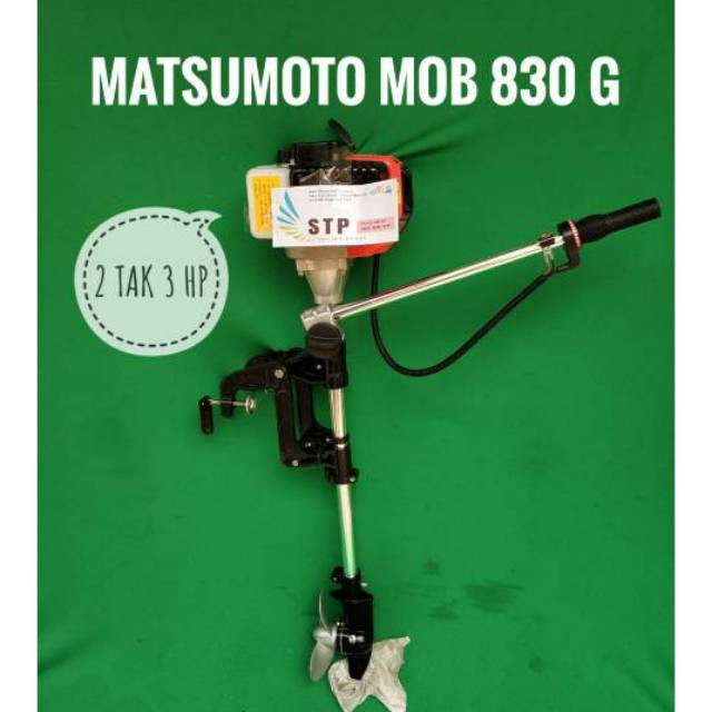 MESIN TEMPEL MATSUMOTO MOB 830 G ( 2 TAK 3 HP)