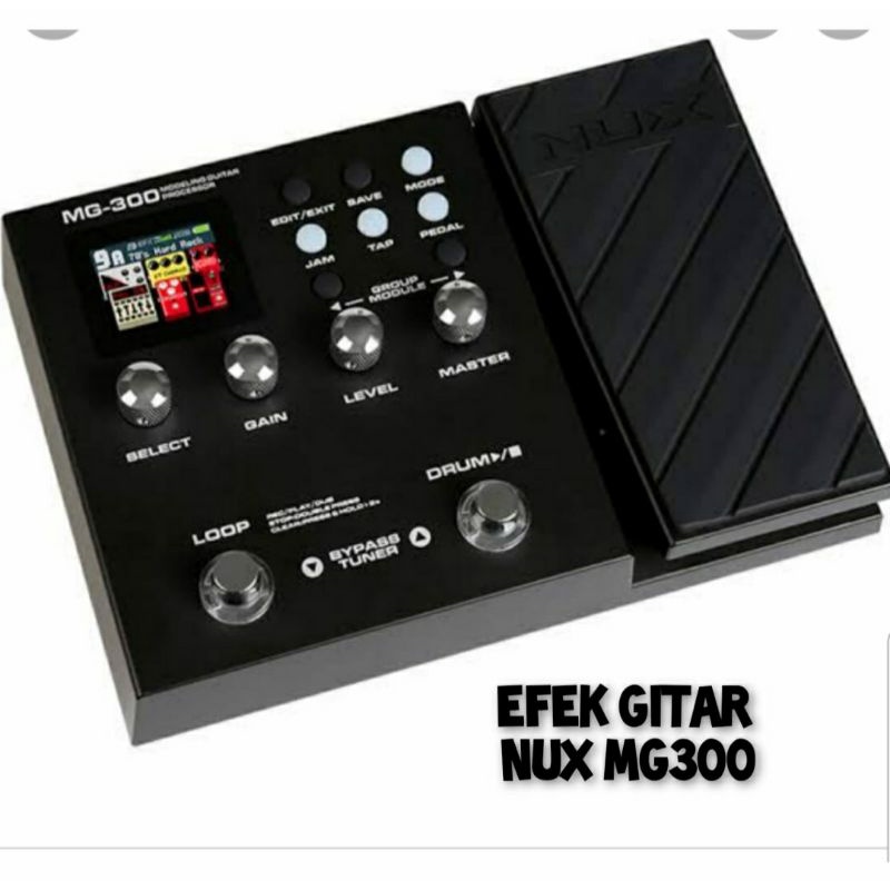 Nux mg300 original nux mg300 multi efek gitar