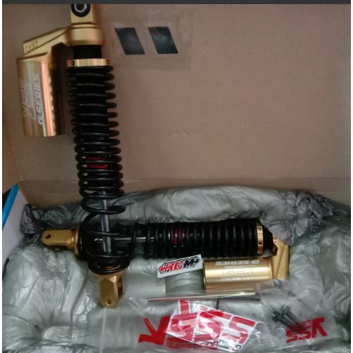 SHOK SHOCK ABSORBER BREAKER SOK BELAKANG TABUNG G GOLD SERIES ADV 150 YSS UK 390 BLACK GOLD ORI YSS