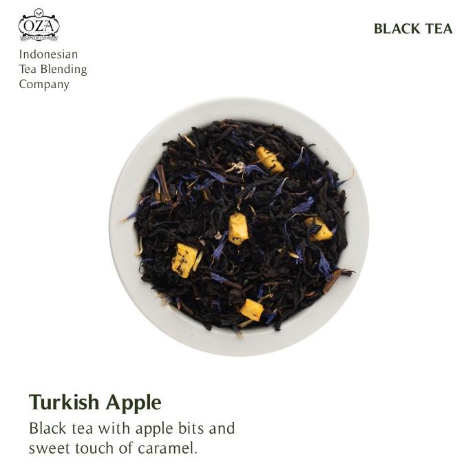 

[ COD ] OZA Tea - Turkish Apple | Black Tea | 40 gram (20 cups) OBRAL Kode 223