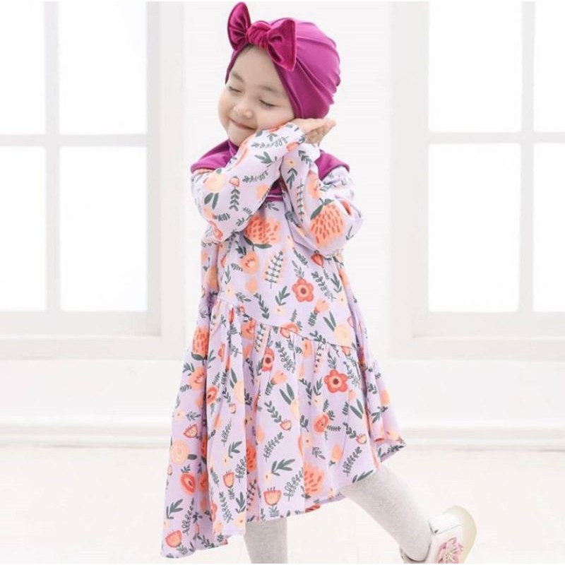 tunik clemira | dress anak perempuan violakids