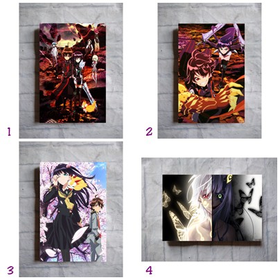 Poster anime Sousei no Onmyouji Twin Star Exorcists - hiasan dinding aesthetic kamar tidur A3