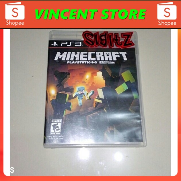 Original bd ps3 kaset minecraft