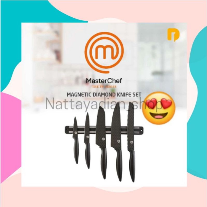 Master Chef Magnetic Diamond Knife set