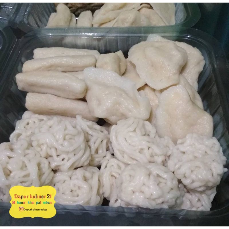 

Pempek Tenggiri Mix IsI 50pcs