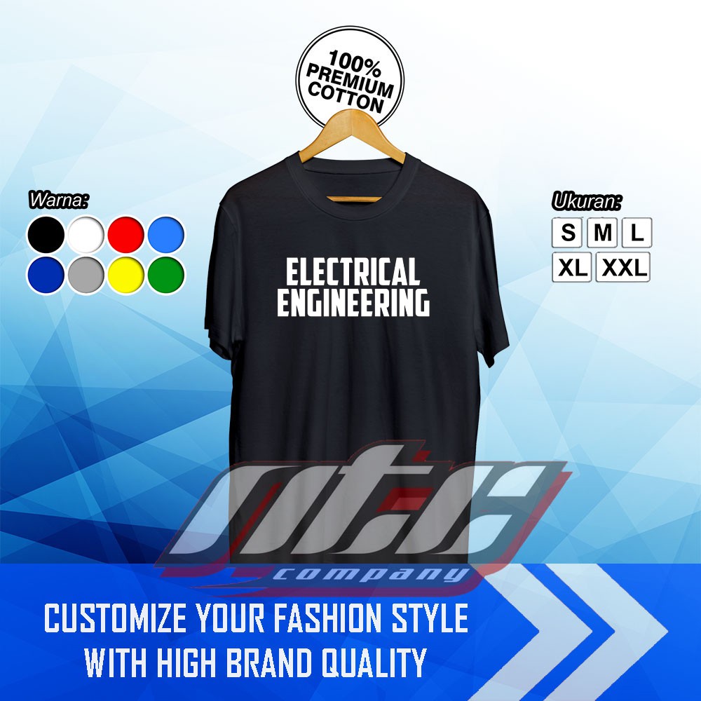 Kaos Baju Profesi Electrical Engineer Teknik Listrik Kaos Distro Terbaru - NTC Company