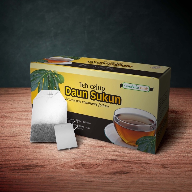 

Obat ginjal dan darah tinggi Ampuh herbal TEH DAUN SUKUN Griya herba isi 20 Kantung teh celup HALAL dan Sudah BPOM ORIGINAL