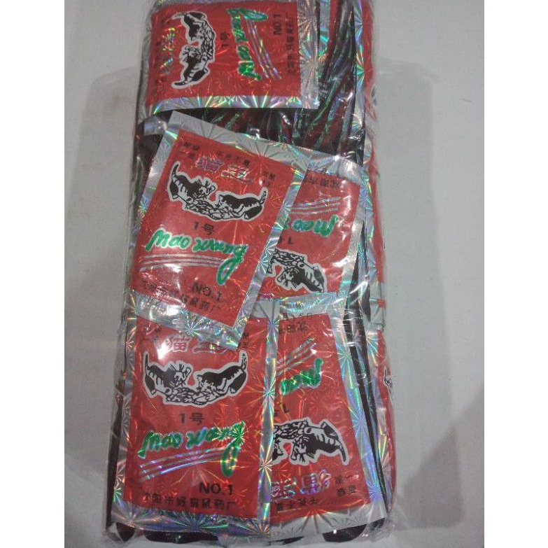 MAOWANG MERAH HOLOGRAM 100pcs ORIGINAL SANGAT AMPUH