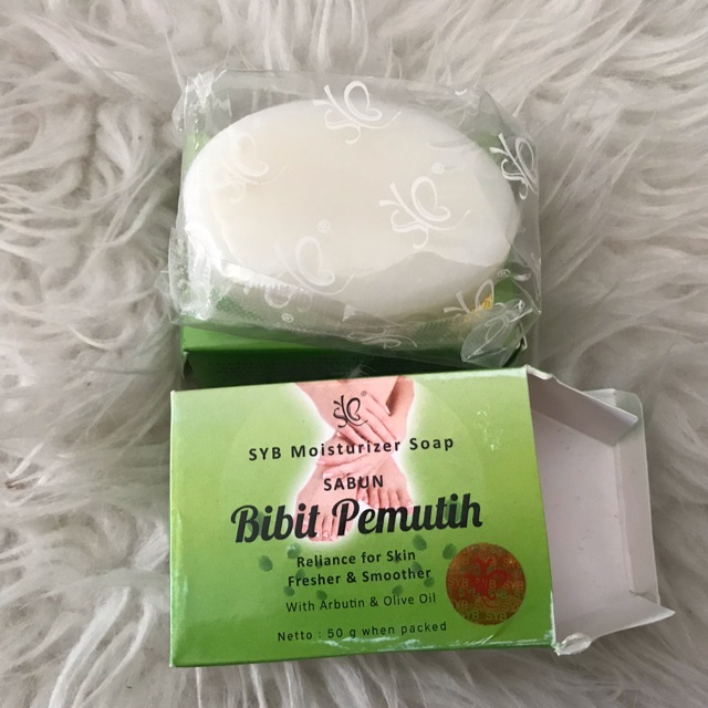 Sabun syb bibit pemutih batang - sabun batang syb - syb soap arbutin &amp; olive oil soap