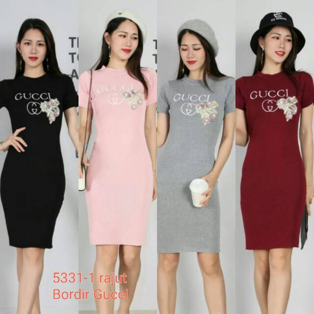 Dress Rajut Import 5331-1