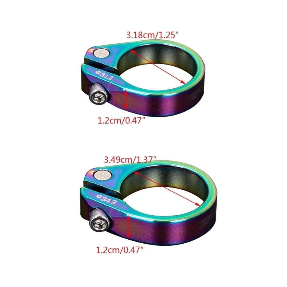 Lanfy Bike Seatpost Clamp Aksesoris Sepeda MTB Bike Sadel Seat Post Clamp Sepeda Seatpost Aluminium Alloy Seat Tube Clamp