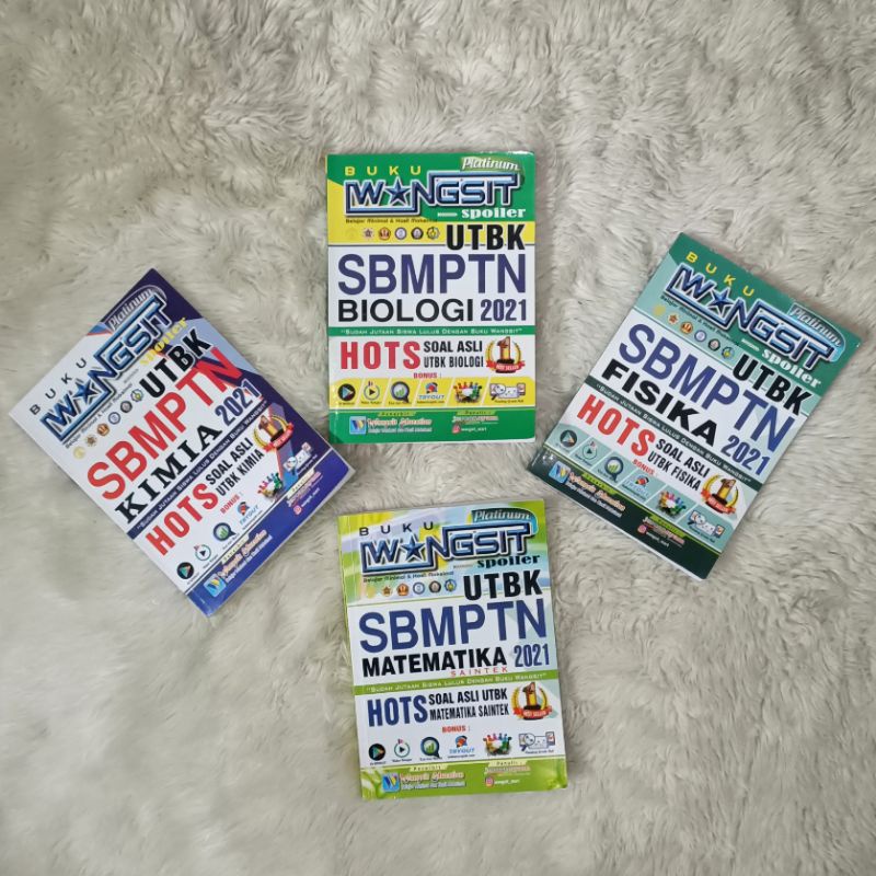 Preloved Buku Wangsit 2021 Platinum TKA Saintek Bekas Matematika Fisika Kimia Biologi Rumus Sakti Or