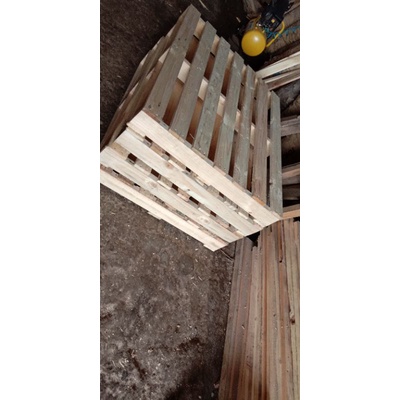 alas kasur atau alas tempat tidur pallet kayu jati belanda 100