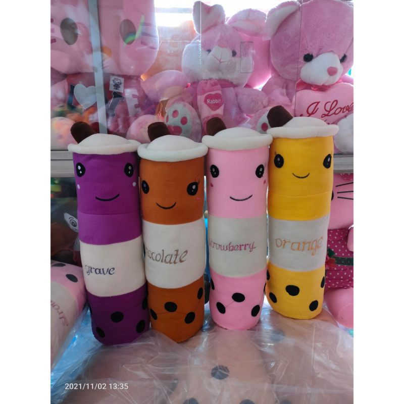 boneka guling boba panjang 60cm