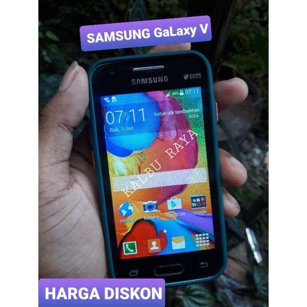 hp murah samsung galaxy v second normal