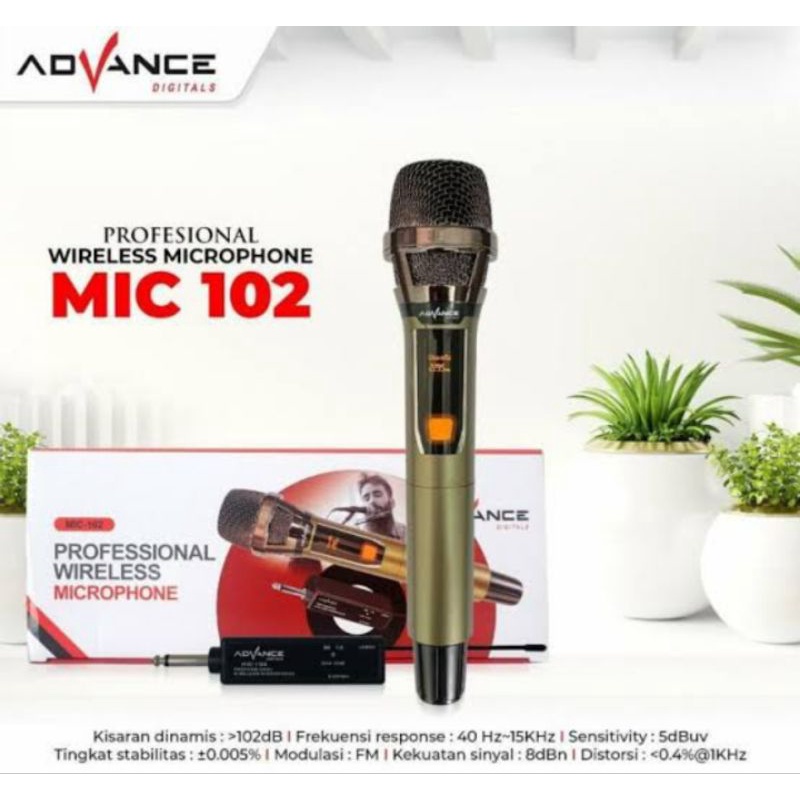 Microphone Wireless Advance