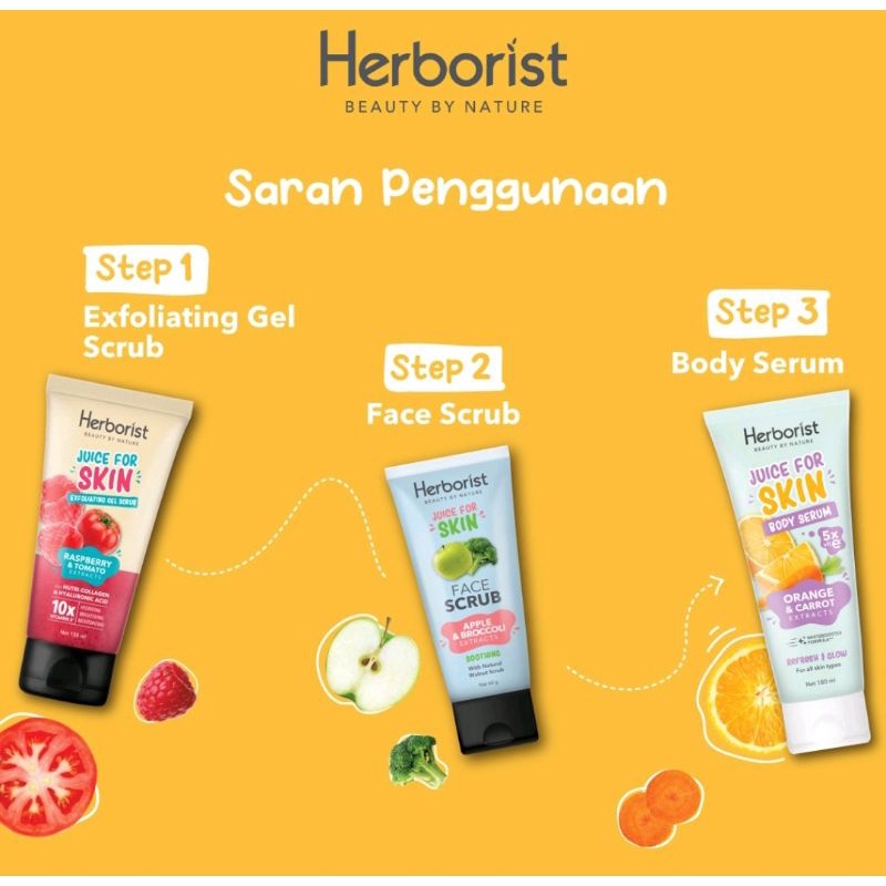 Herborist Juice For Skin Exfoliating Gel - 150ml