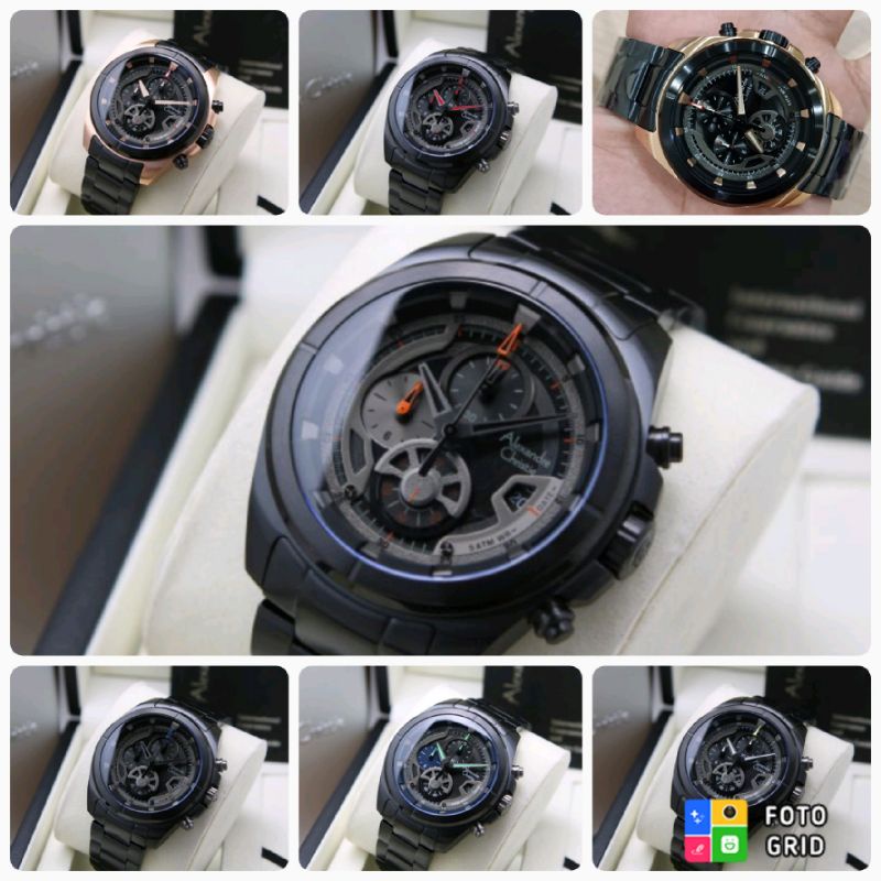 JAM TANGAN PRIA ALEXANDRE CHRISTIE AC 6622 / AC6622 RANTAI ORIGINAL