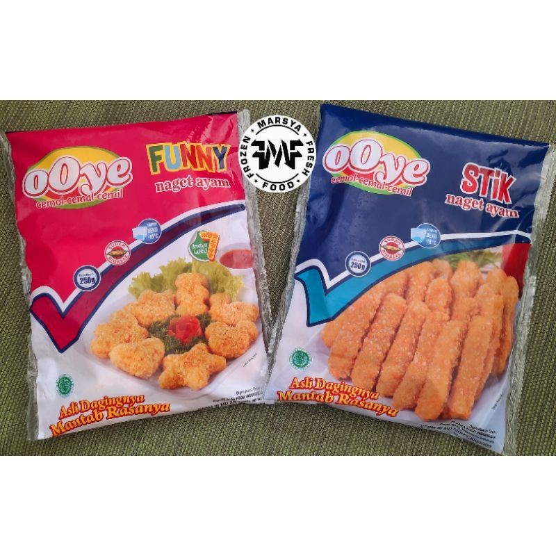 Ooye funny & Stick nuget 250gr
