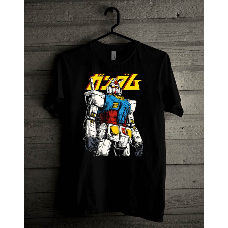 kaos Custom sendiri / kaos satuan / kaos  Gundam terbaru / kaos bisa desain sendiri