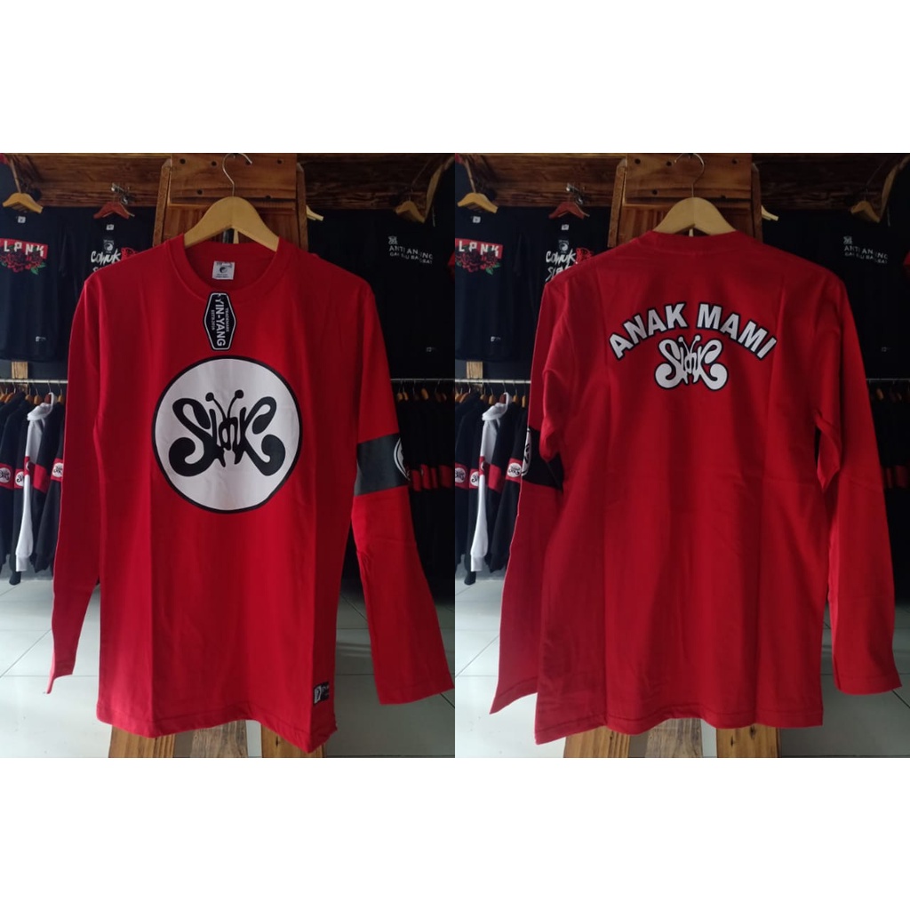 Kaos slank - Kaos panjang slank  - Anak mami - Yinyang - Original Yinyang - 100% Slankers