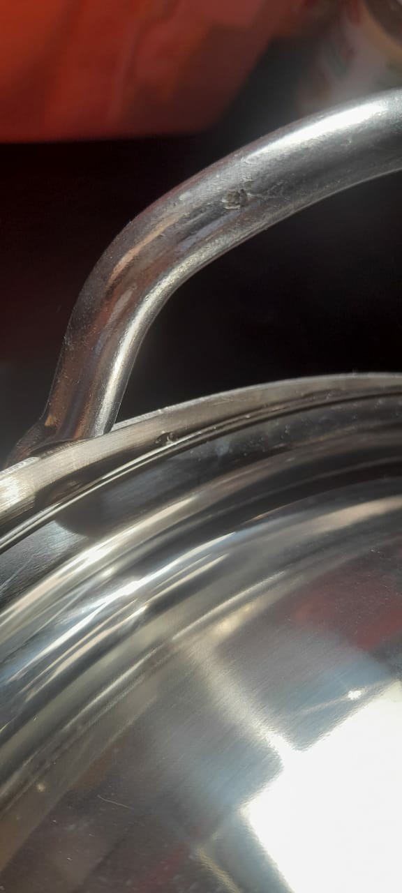 Calypso Wajan Kuali Ukuran 34/wajan Nasi Goreng /wajan Gagang 2/wajan Stainless