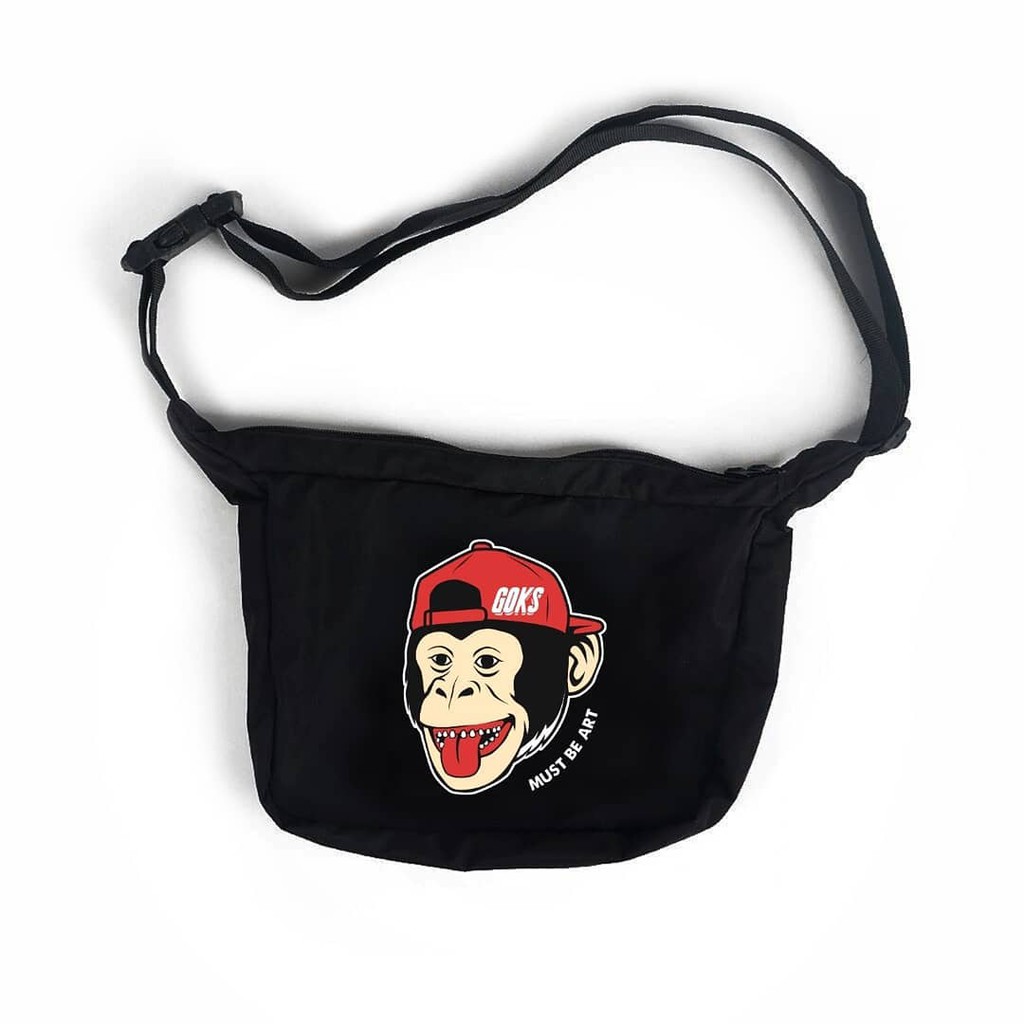 Sling bag Goks Artwear Monkey Head