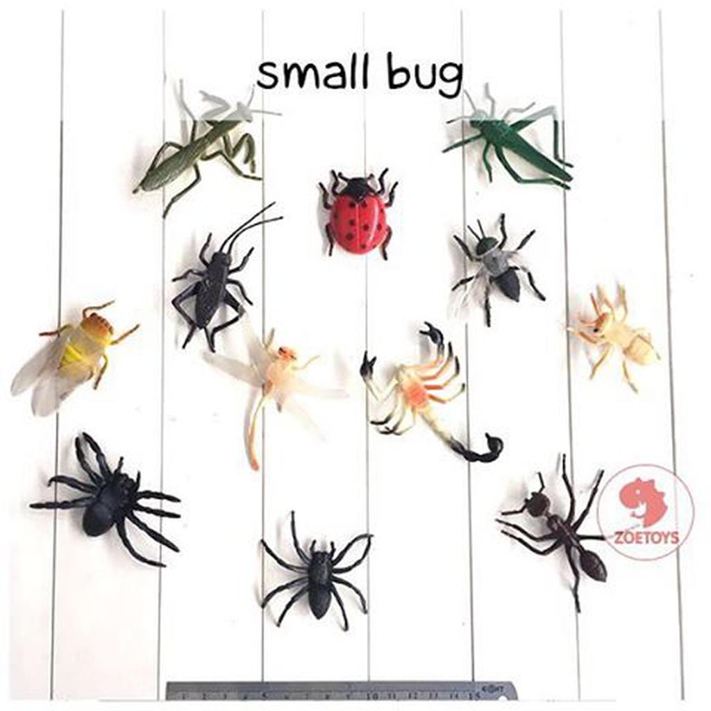 Zoetoys Small Bug A D | Aneka Mainan Hewan Kecil Binatang Figurine Animals | Mainan Edukasi Anak